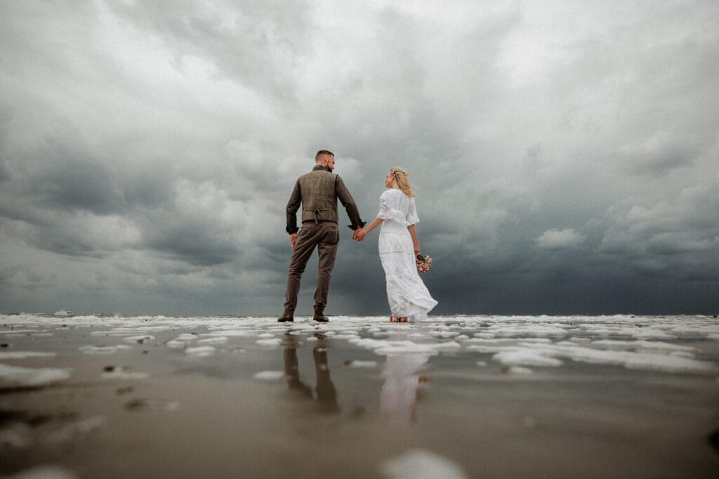 Wenn das Wetter nicht mitspielt bei der Inselhochzeit
